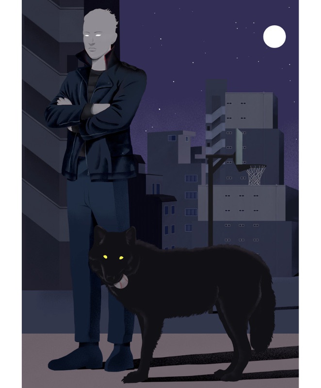 illustration mikael moune night crawler.jpg - Mikal MOUNE | Virginie